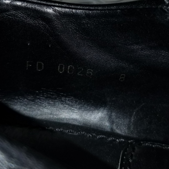 Louis Vuitton Dress Shoes Black Men's Size 8 - Picture 14 of 15